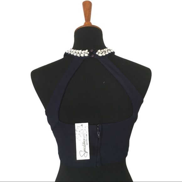 Speechless Embellished Crop Top - Picture 4 of 7